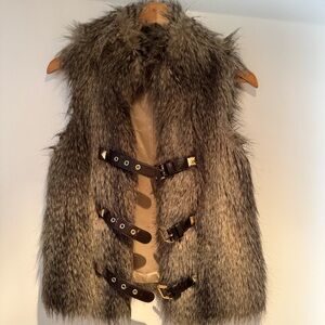 Michael Kors Faux Fur Vest